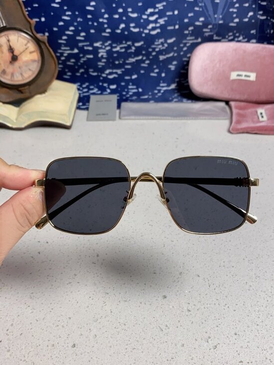 ? Miu Miu White Sunglasses | Fresh & Bright Look main image 9